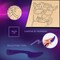 OKTO | DIY 3D Creative Air Dry Clay Kit | Kids Painting by Numbers Coloring Set | LAMA | Frame 11.4x11.4 in